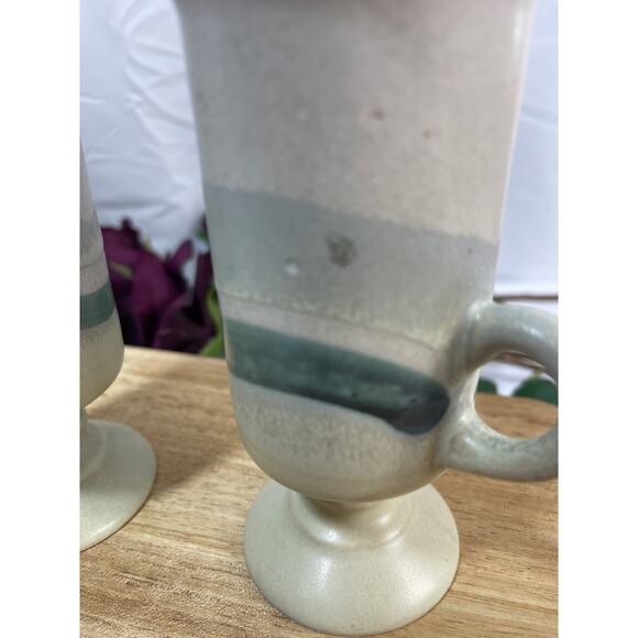 Set of 2 Vintage Otagiri Irish Coffee Mugs | 8 oz, 5.5" Tall Retro Drinkware - Picture 6 of 7